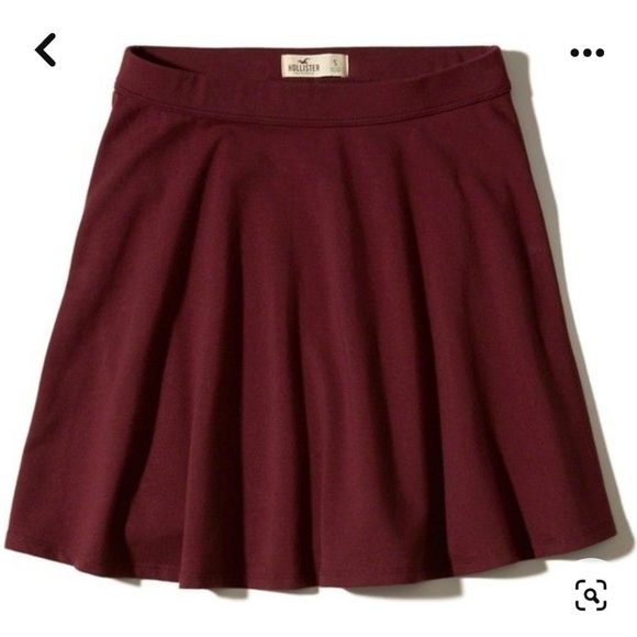 Hollister Elastic Band Pull Up Skater Skirt - Picture 1 of 8